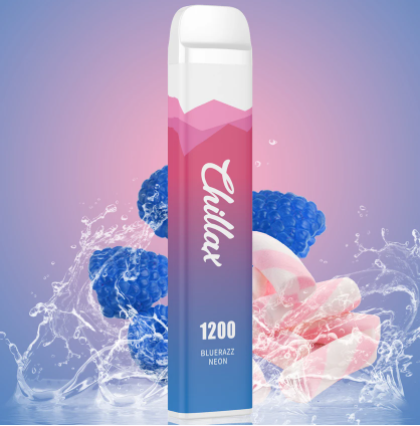 Chillax Bogo Bluerazz Neon ~ Disposable Vape Flavors